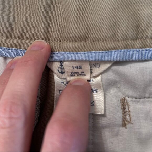 Lands End Kids Khaki Pants - Picture 4 of 5